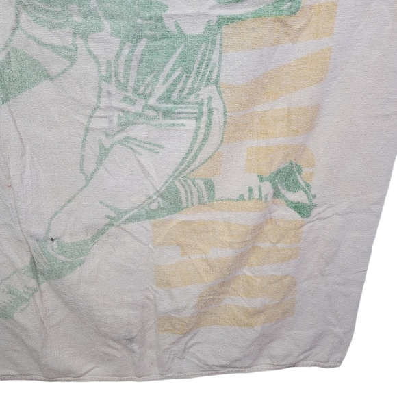 Greenbay Packers Vintage Oversized Beach Pool Towl Thin One Sided - Picture 9 of 11